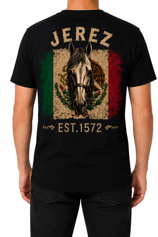 PLAYERA CABALLO BANDERA